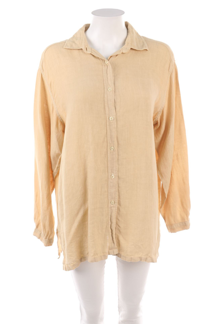 0039 ITALY - Linen Blouse - M