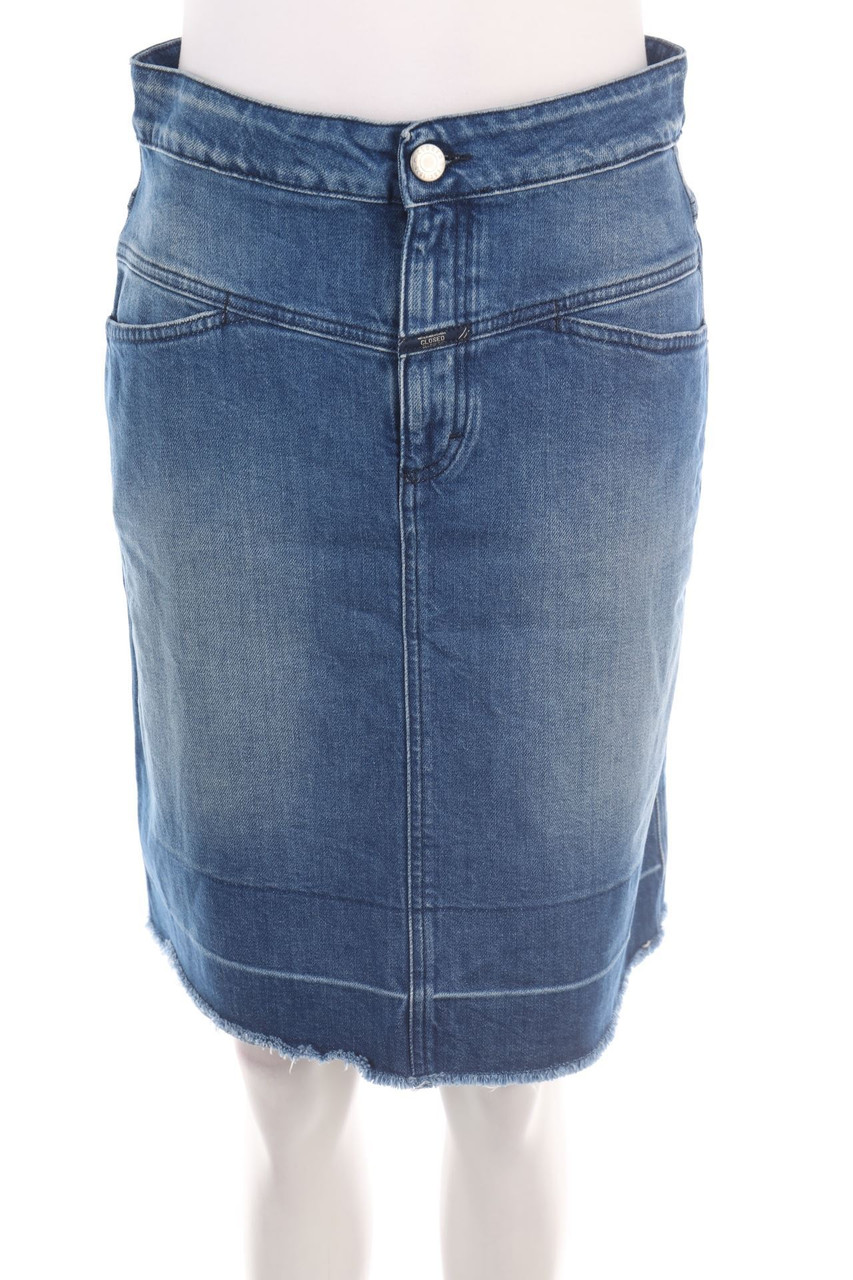 CLOSED - Used Look-Denim Skirt - S