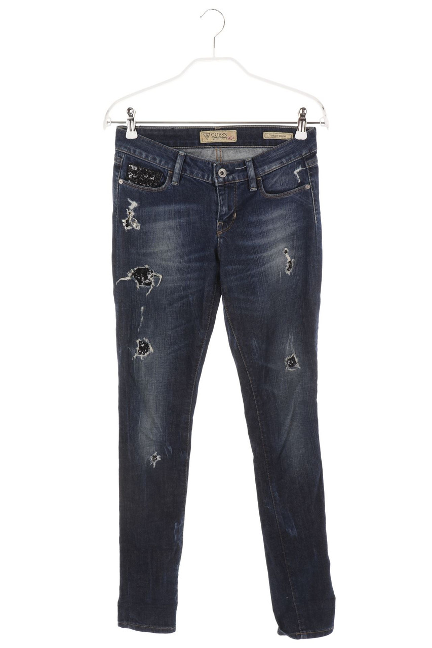 GUESS - Used Look Skinny-Jeans - XS