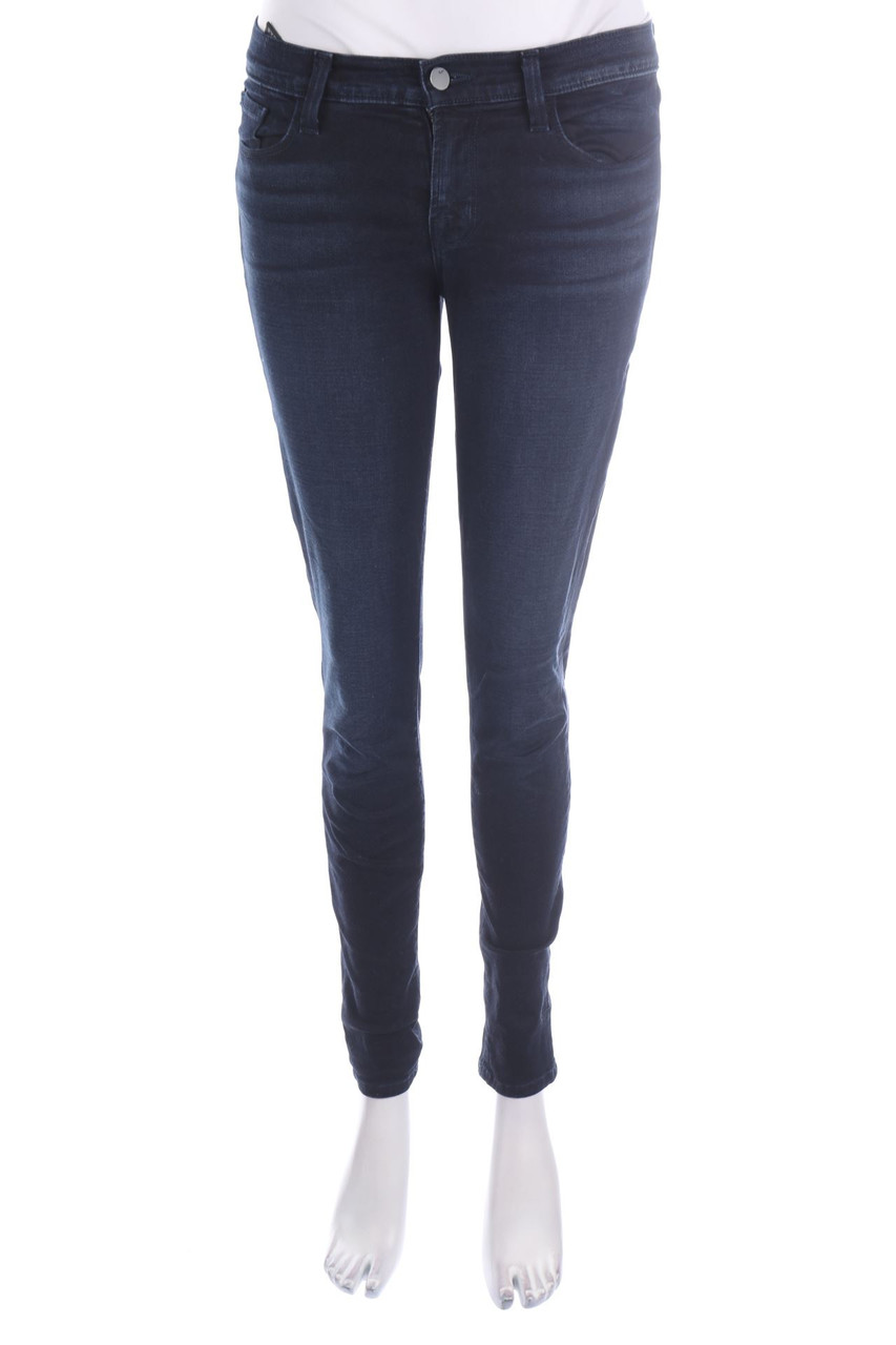 J BRAND - Dark Denim Skinny-Jeans - XS