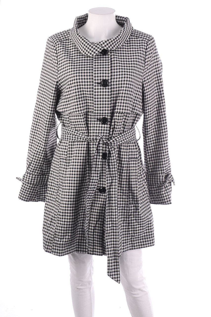 comma - Karo-Mantel - L