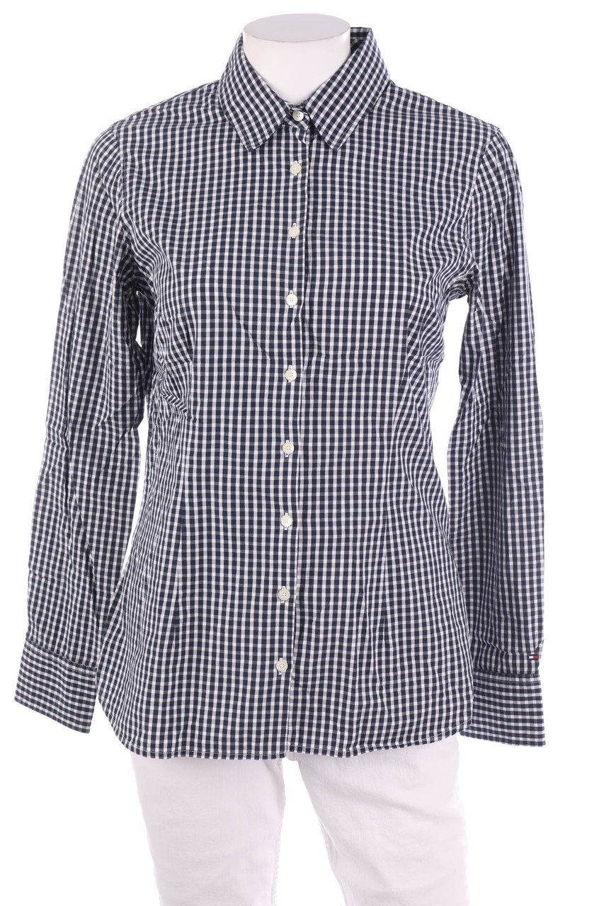 TOMMY HILFIGER - Baumwoll-Hemd-Bluse - M