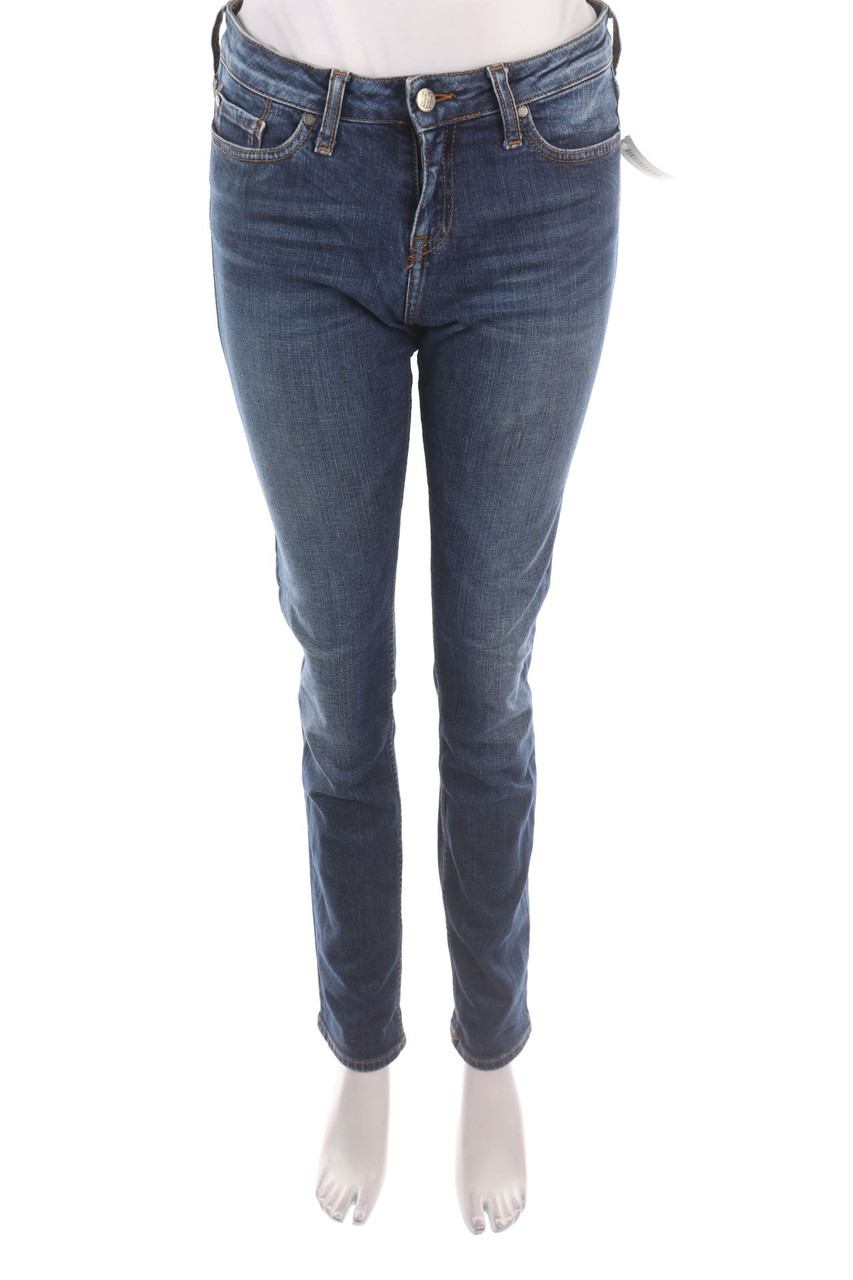 TOMMY HILFIGER - Used Look Skinny-Jeans - S