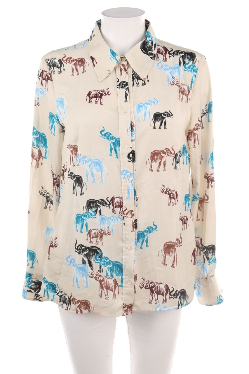 TIGER OF SWEDEN - Hemd-Bluse mit Print - L