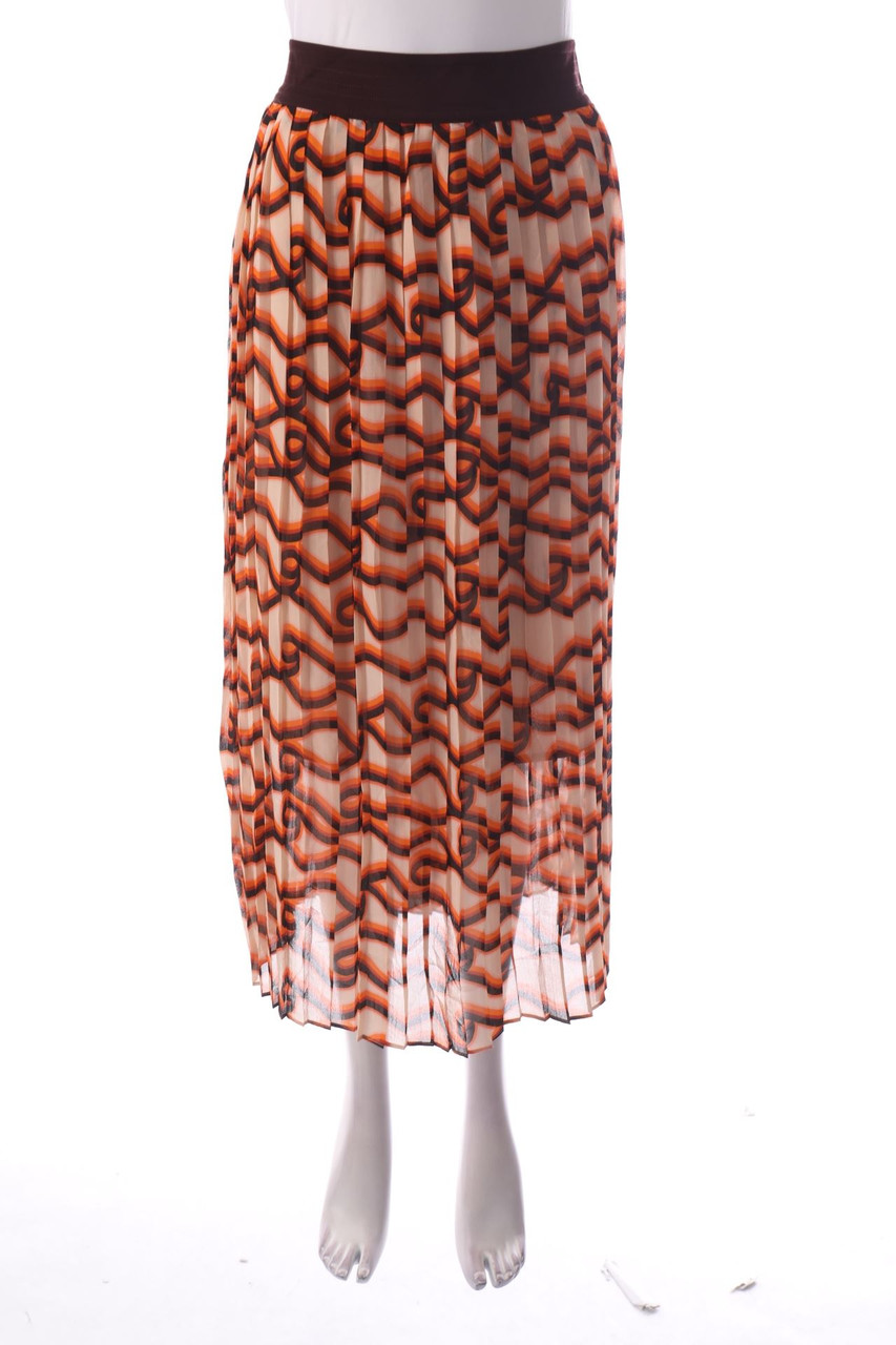 SCOTCH & SODA - Midi-Pleated-Skirt - XL