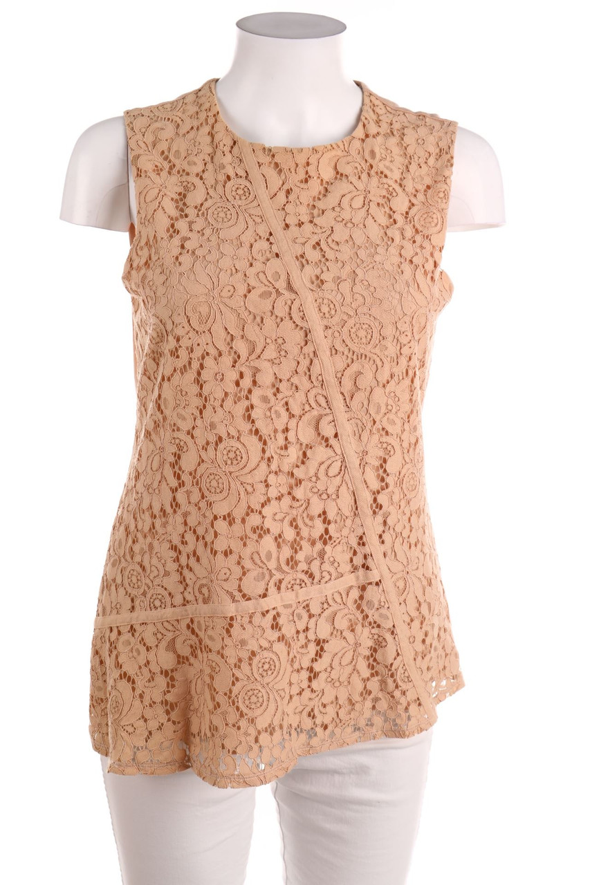 BOSS - Blusentop mit Spitze - S