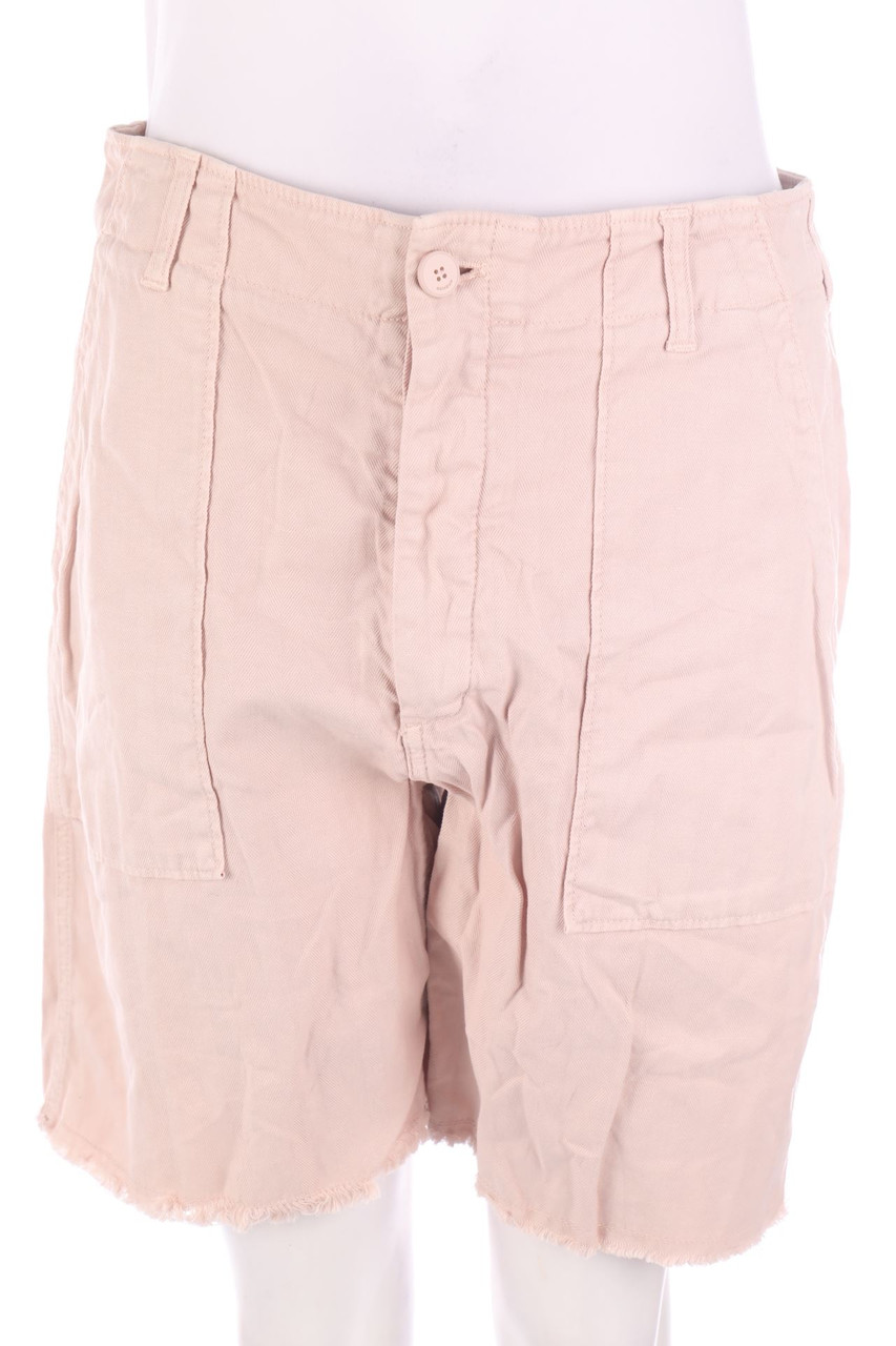 Dondup - Baumwoll-Bermuda-Shorts mit Leinen - L