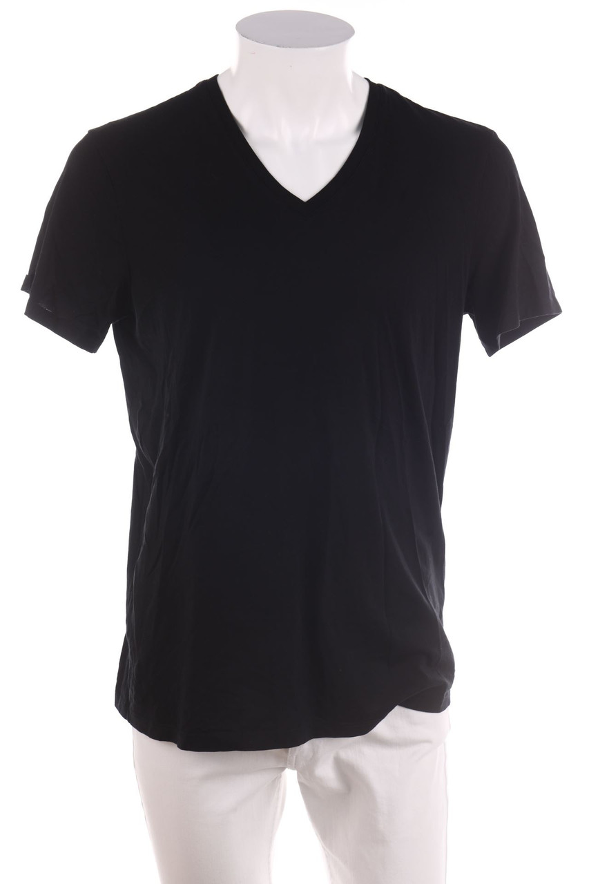 ARMANI EXCHANGE - Basic-Baumwoll-T-Shirt - L