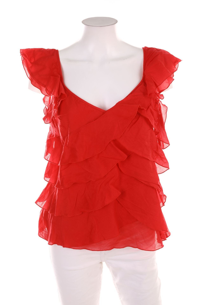 Laurèl - Blusentop mit Volants - L