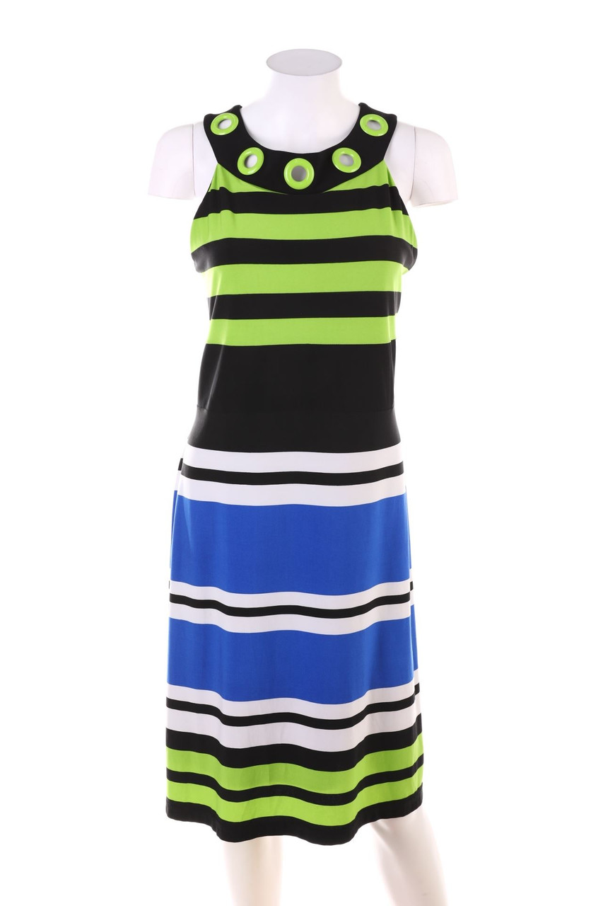 Joseph Ribkoff - Dress with Stripes - 2XL