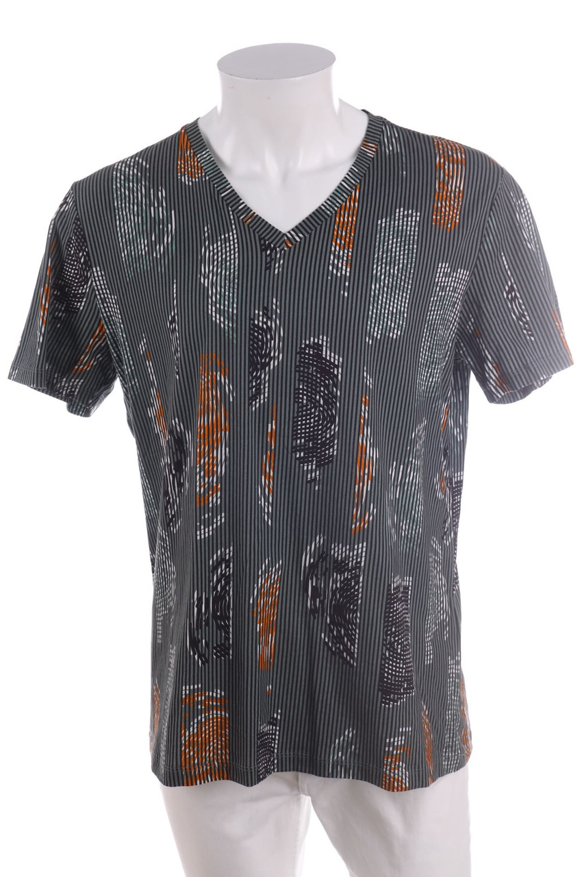 EMPORIO ARMANI - T-Shirt mit V-Neck - 2XL