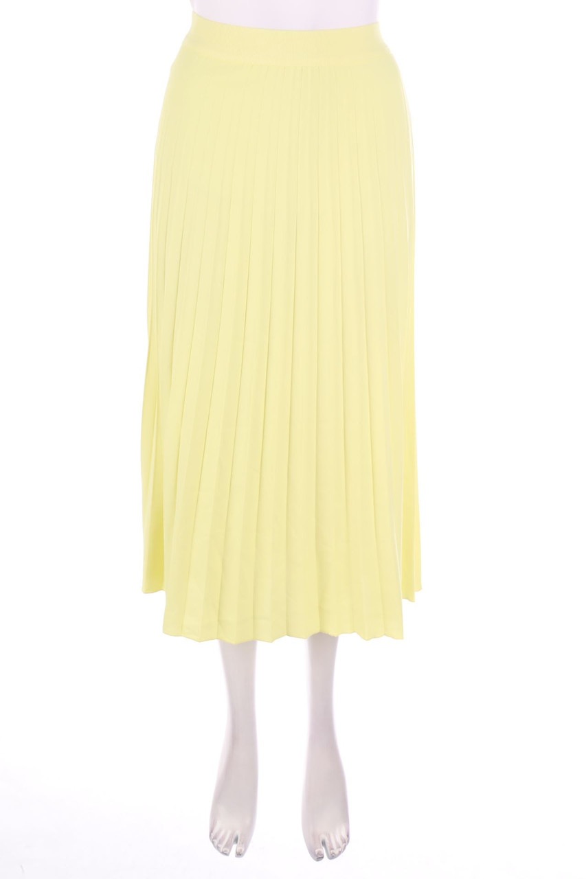 OPUS - Midi-Pleated-Skirt - L