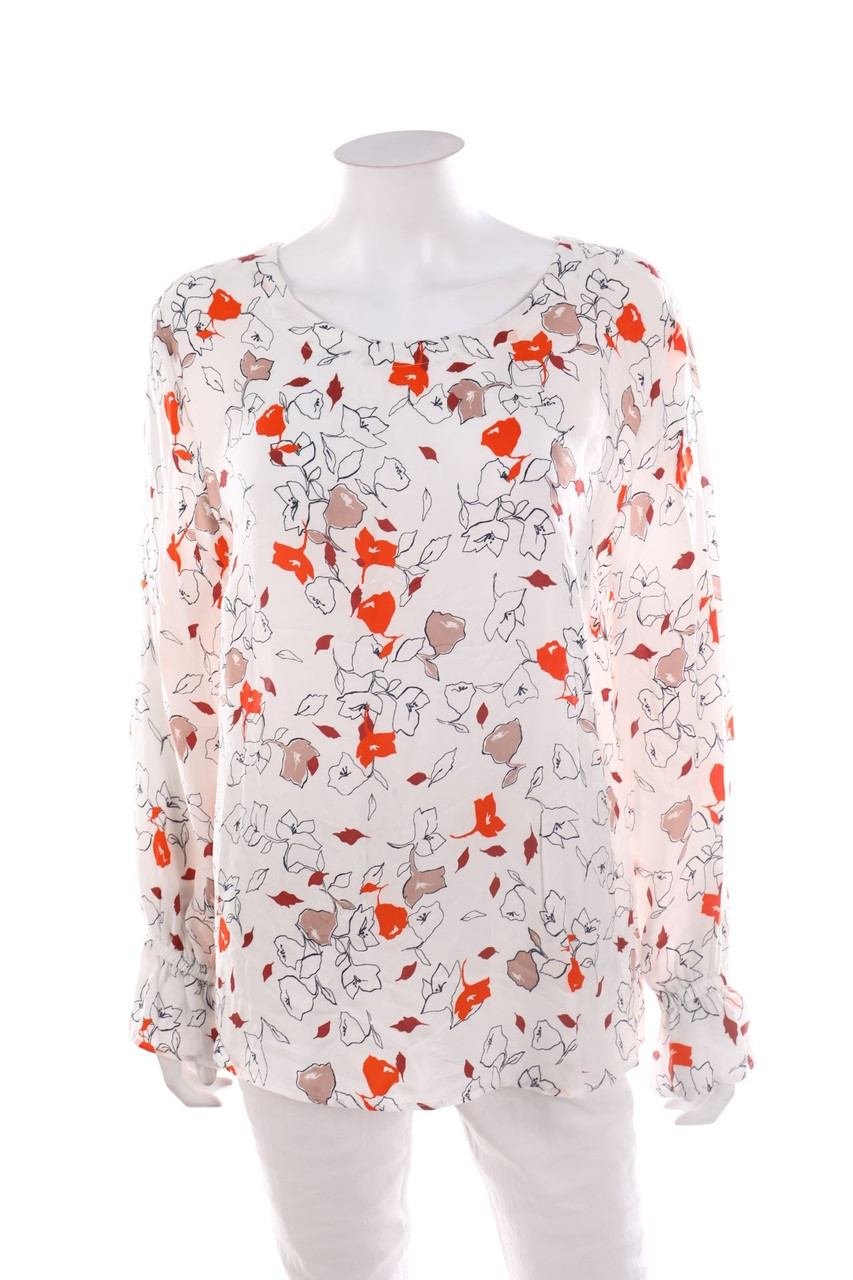 Marc O´Polo - Bluse mit Blumen-Print - 2XL