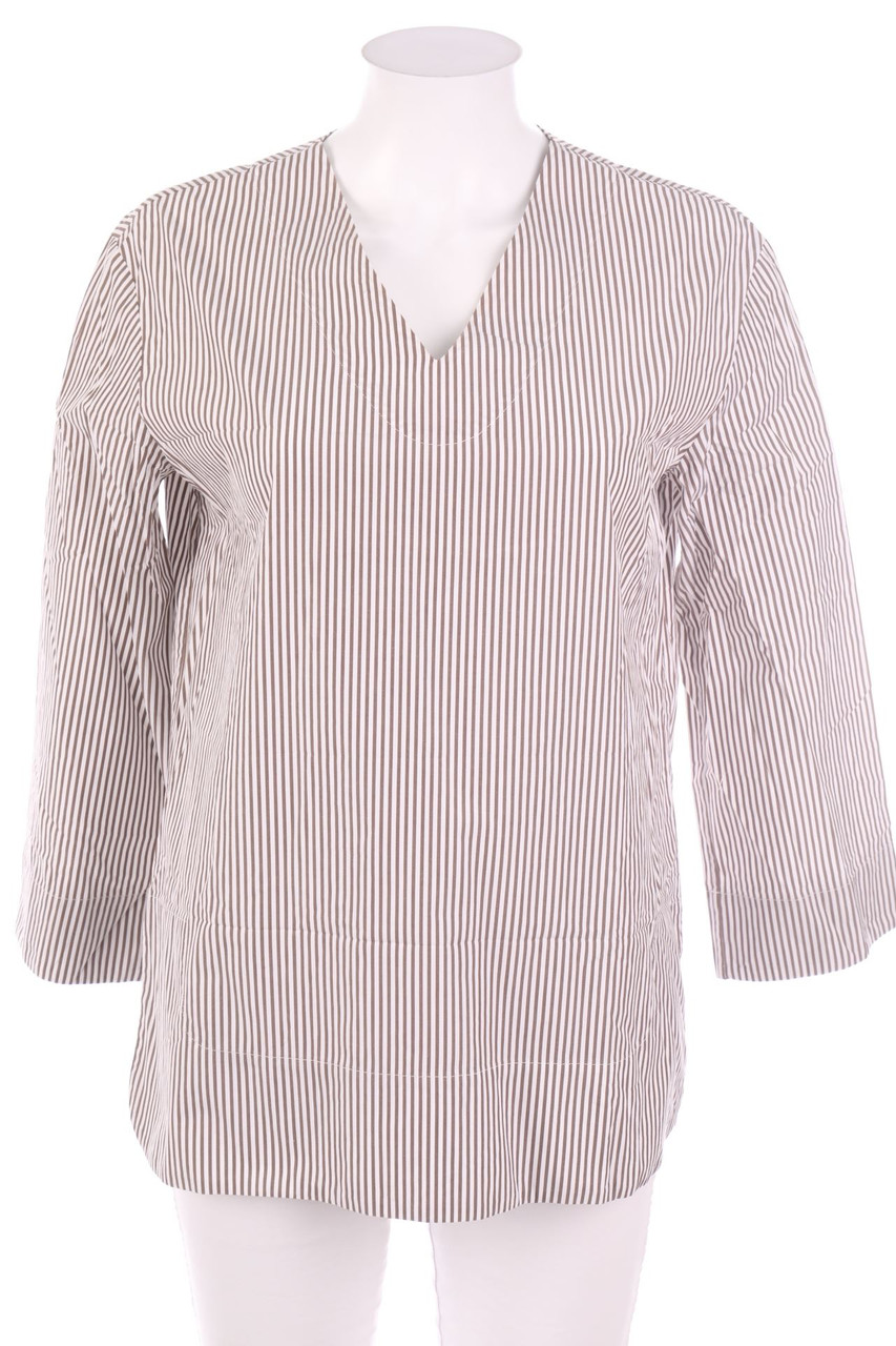 ´S Max Mara - Streifen-Bluse mit 7/8-Ärmel - D 40