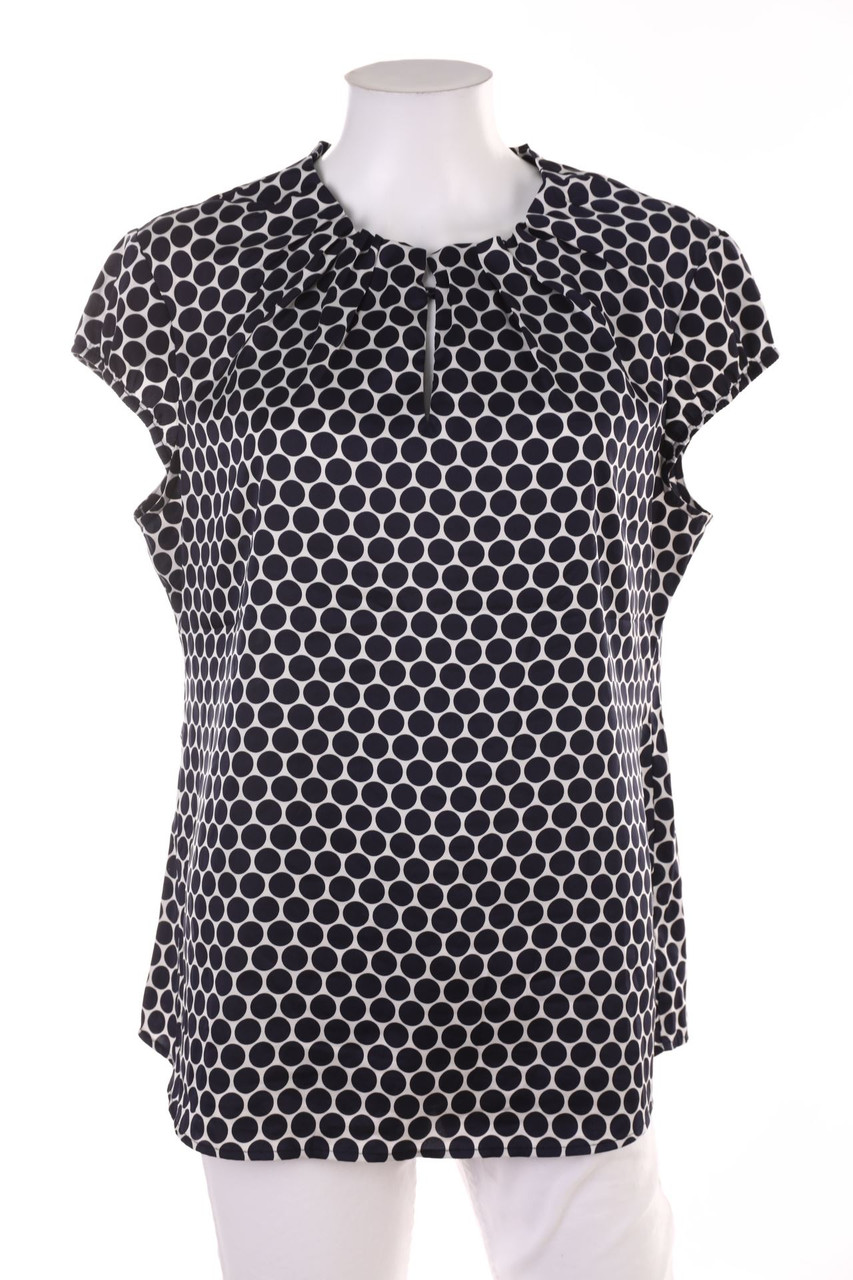 comma - Kurzarm-Bluse - XL