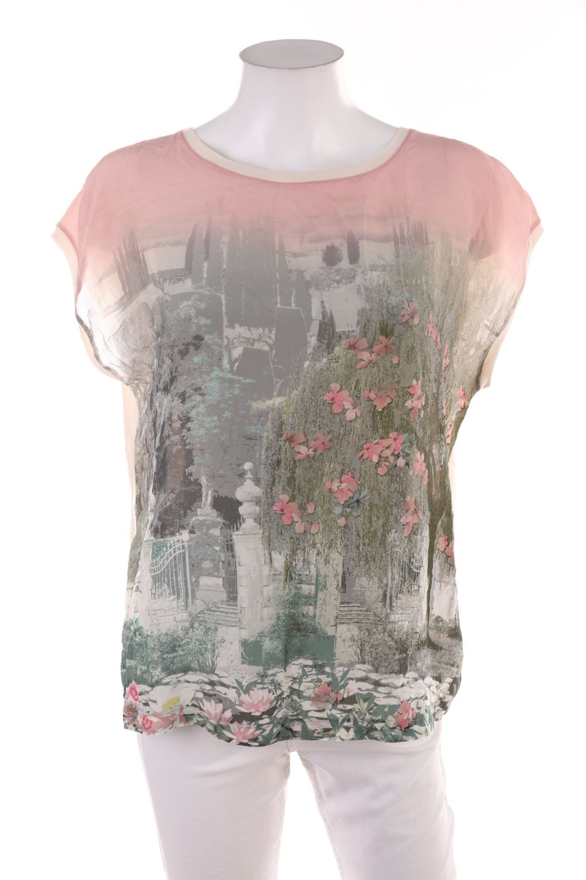 MARC CAIN - Seiden-Bluse - L