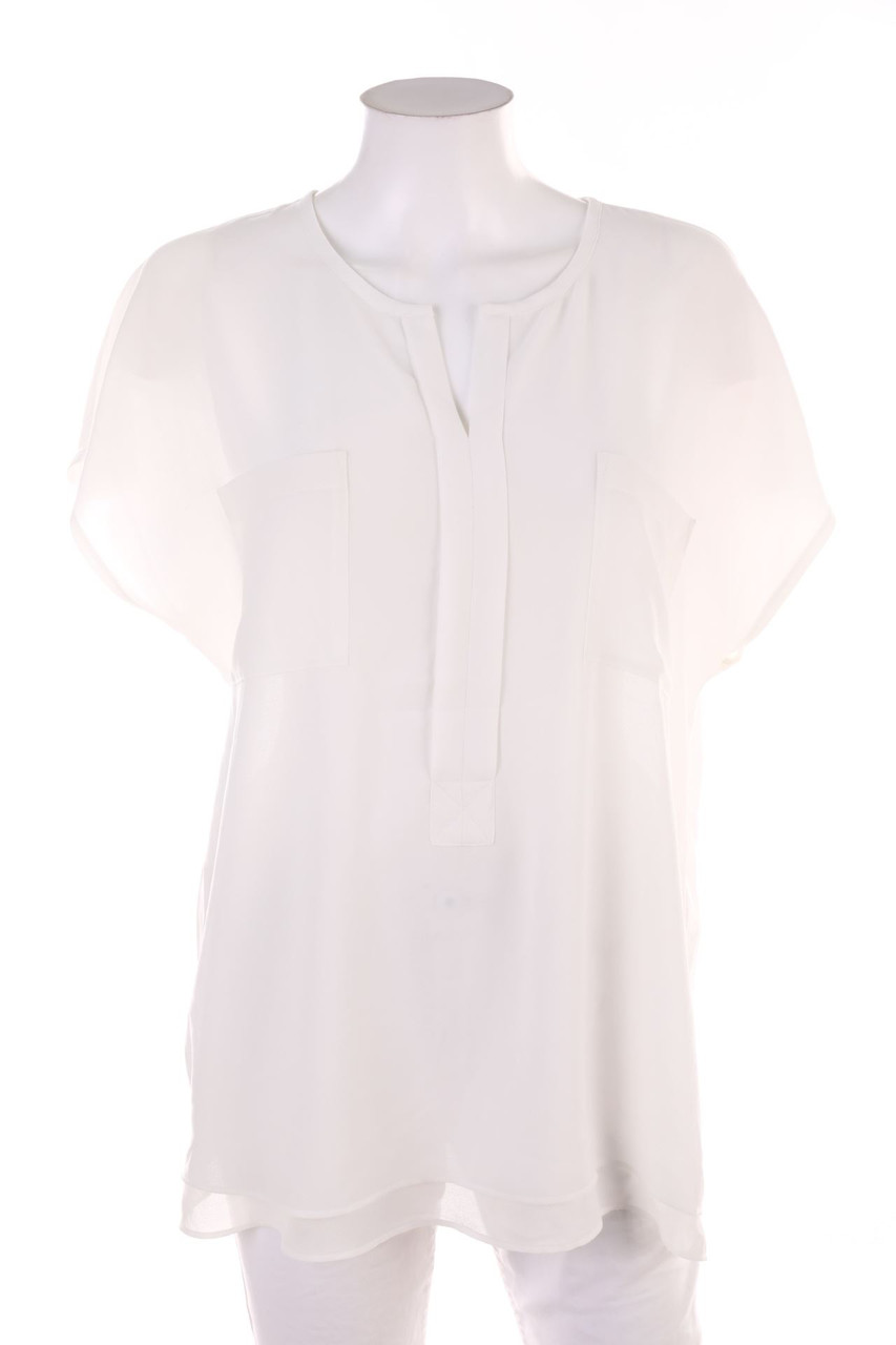 OPUS - Business-Kurzarm-Bluse - 2XL