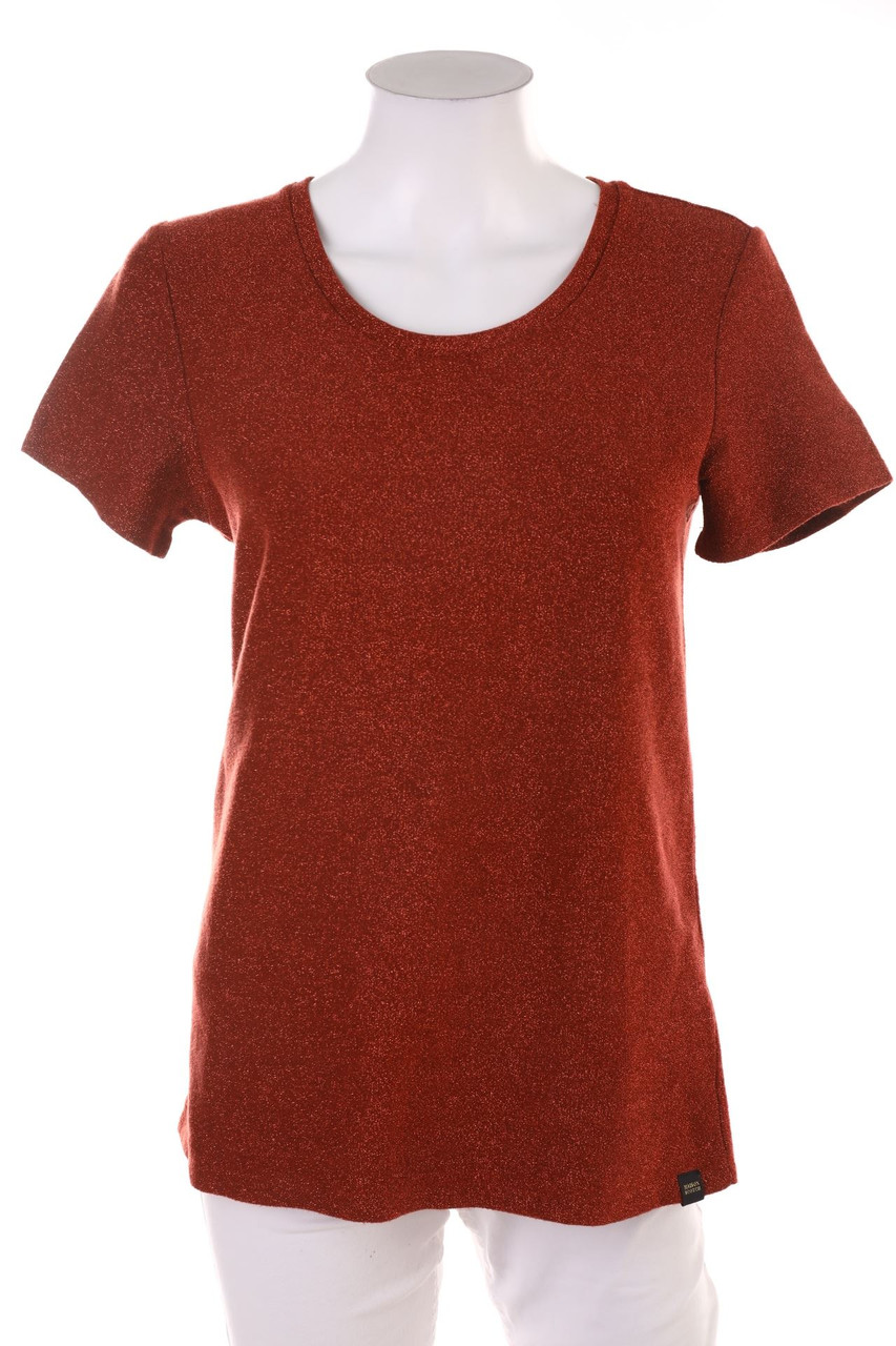 SCOTCH & SODA - Glitter-Shortsleeve-Shirt - S