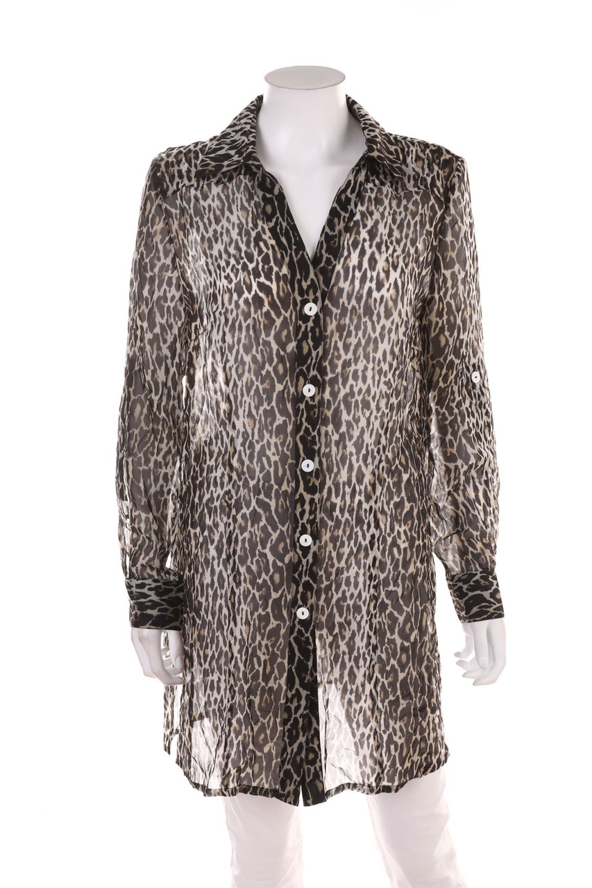 LODENFREY - Silk Blouse with French Cuff - XL