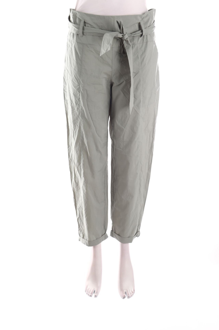 NILE - Paperbag-Hose aus Baumwolle - M