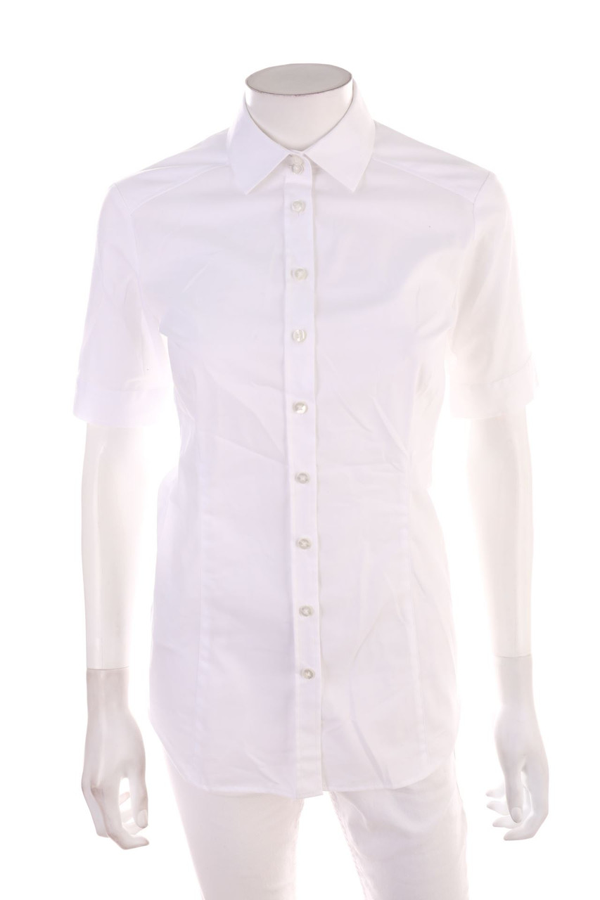 eterna - Hemd-Bluse mit kurzem Ärmel - XS