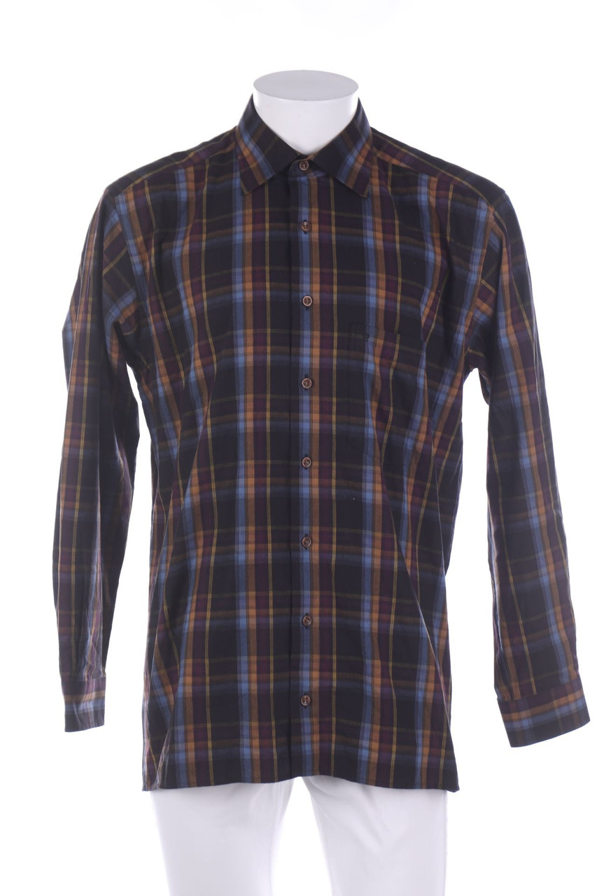 pierre cardin - kariertes Hemd - M