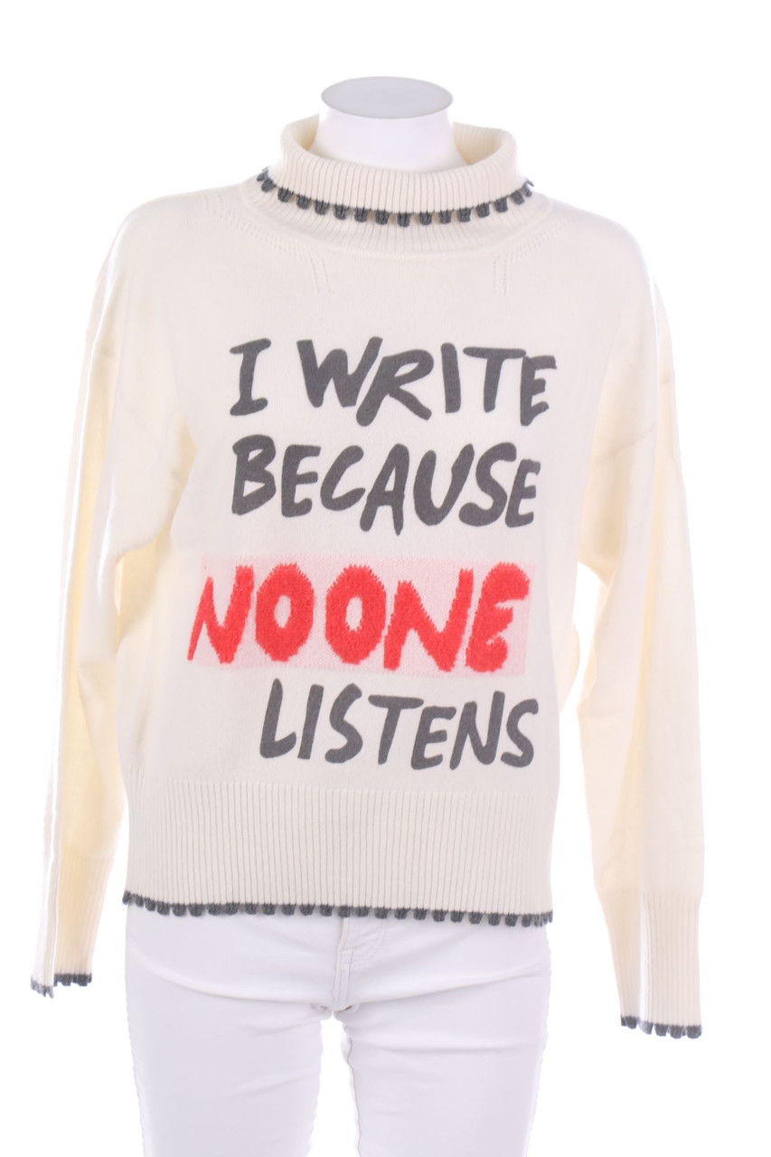 absolut cashmere - Woll-Strick-Pullover mit Kaschmir - S