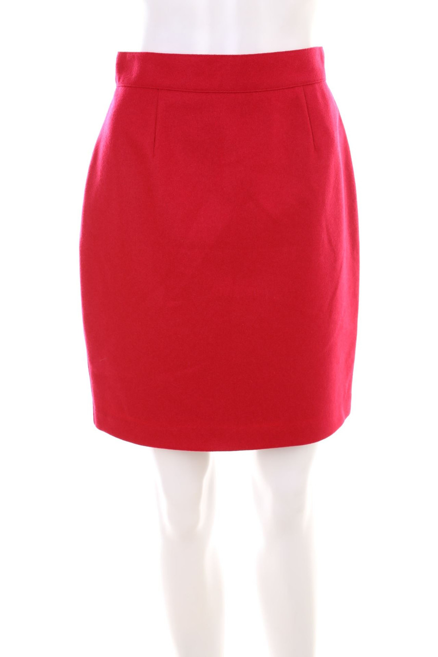 UNITED COLORS OF BENETTON - Vintage-Minirock aus Woll-Mix - S