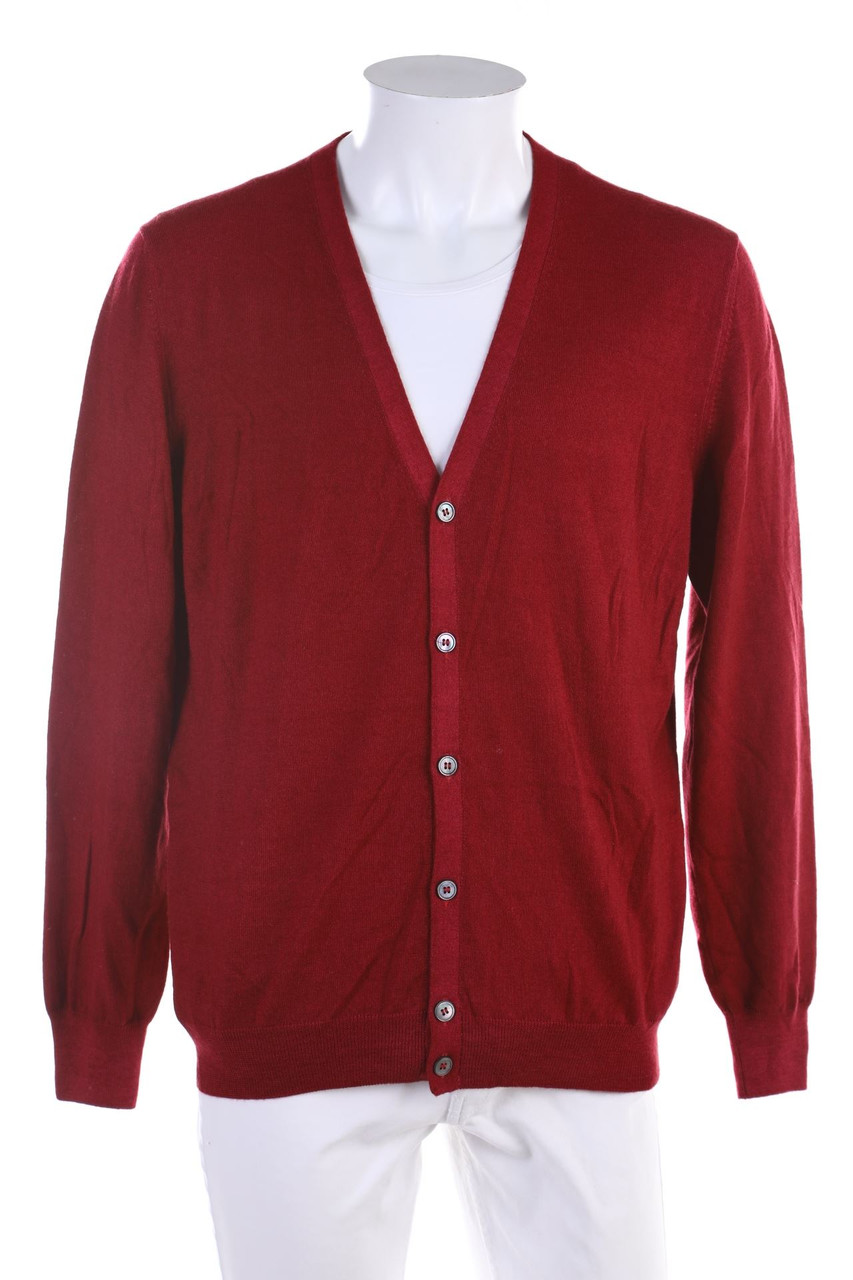 Gran Sasso - Schurwoll-Cardigan - 2XL