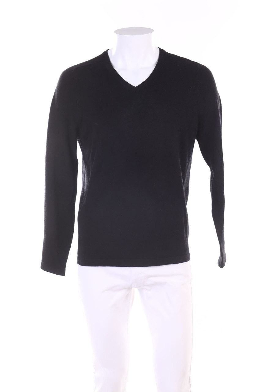 Marc O´Polo - Schurwoll-Pullover mit V-Neck - M