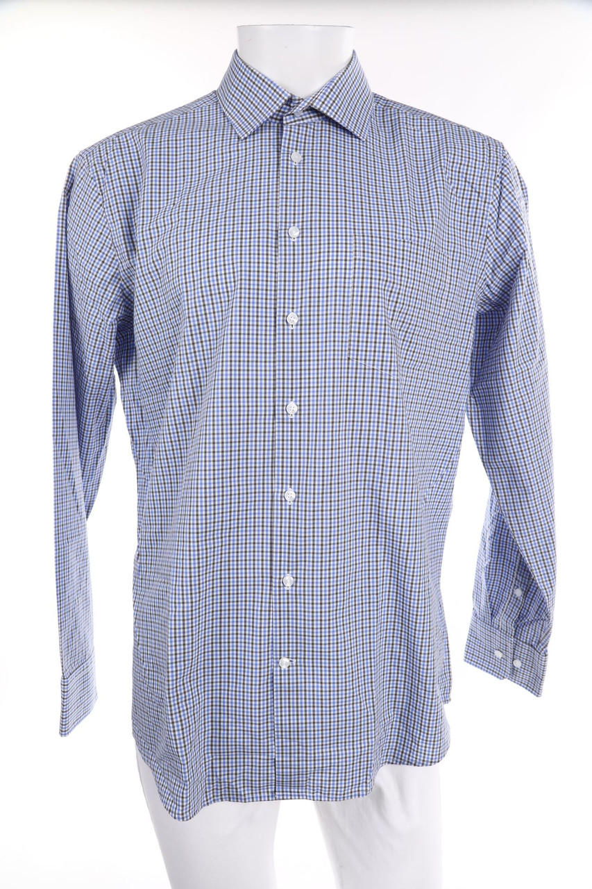 SEIDENSTICKER - checked shirt - L