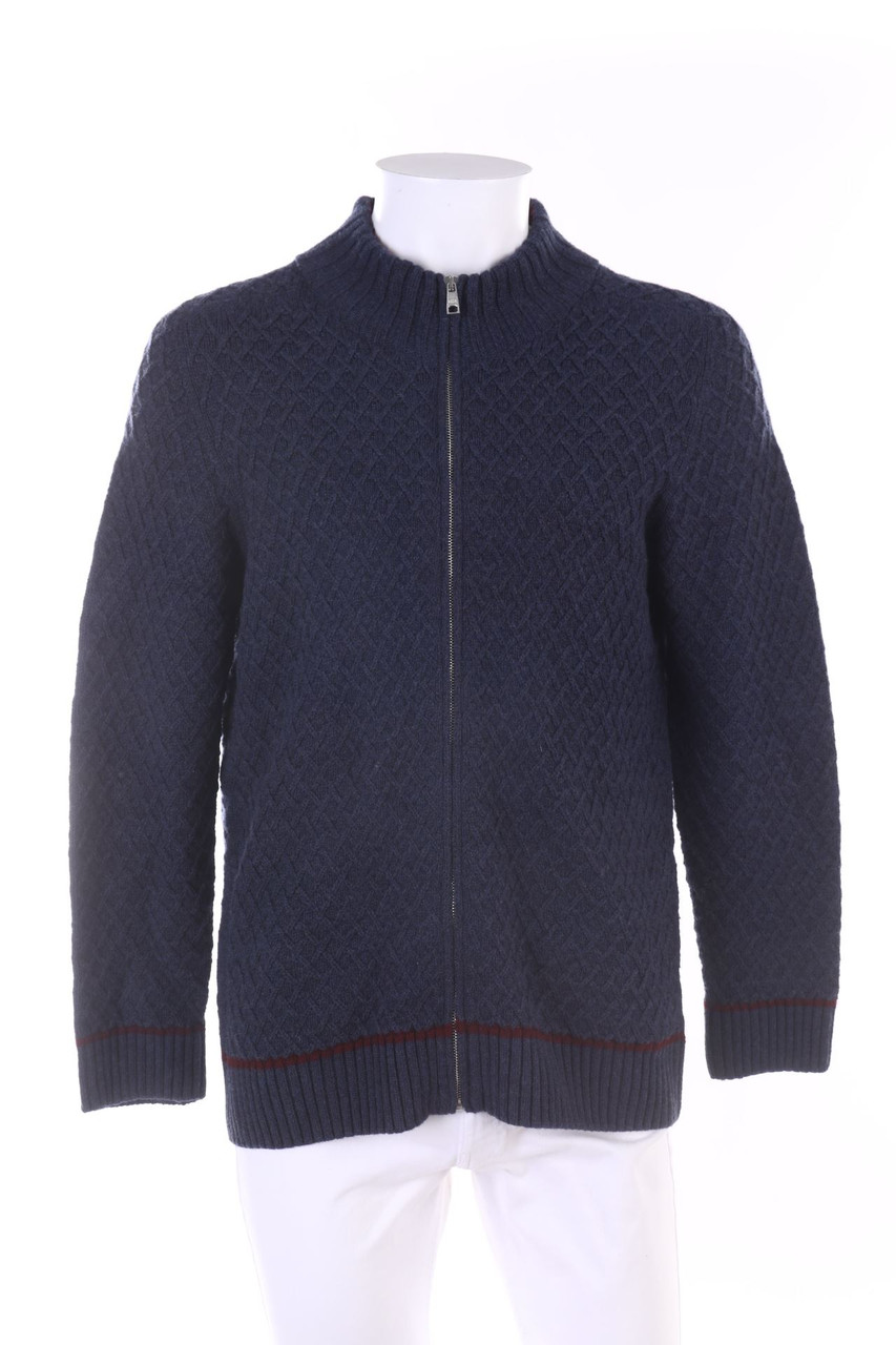 walbusch - cardigan with zipper - M