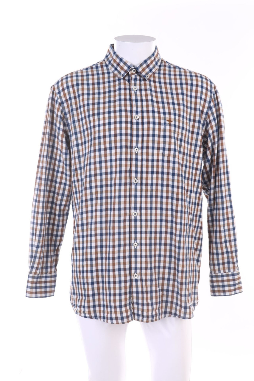 FYNCH-HATTON - kariertes Hemd - 2XL