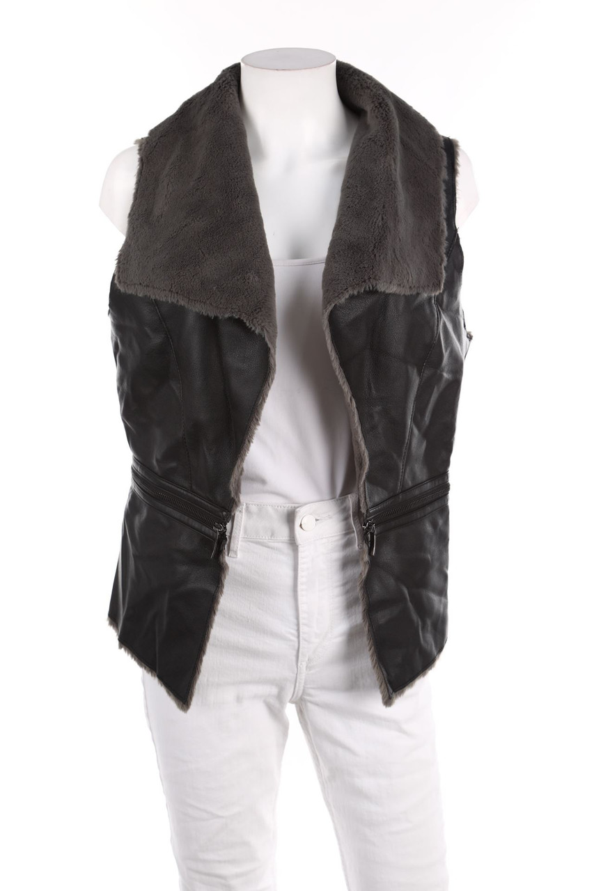 Laur&egrave;l - Faux Shearling-Vest - M
