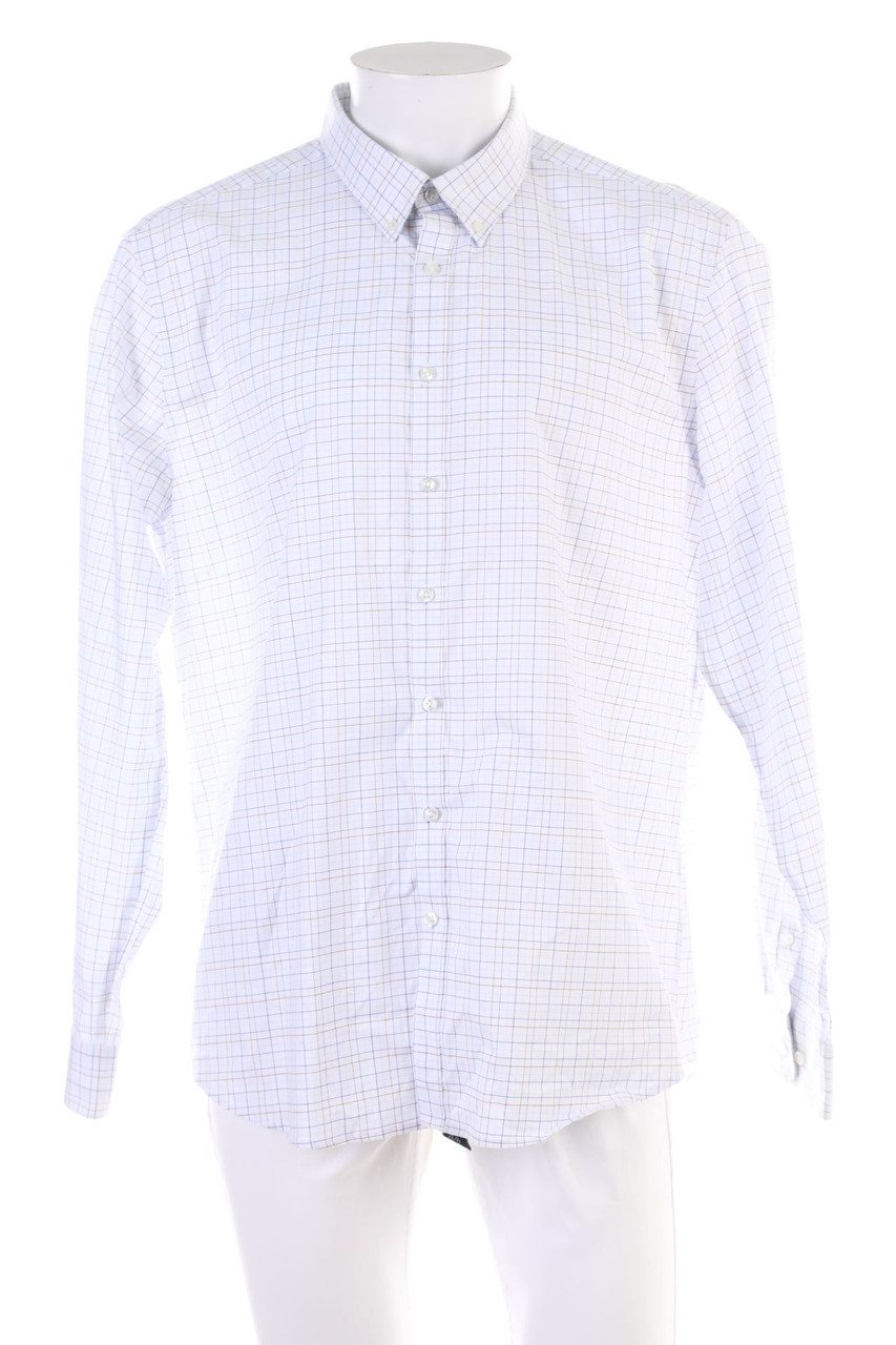 JEREM BLACK COLLECTION - kariertes Hemd aus Baumwolle - XL