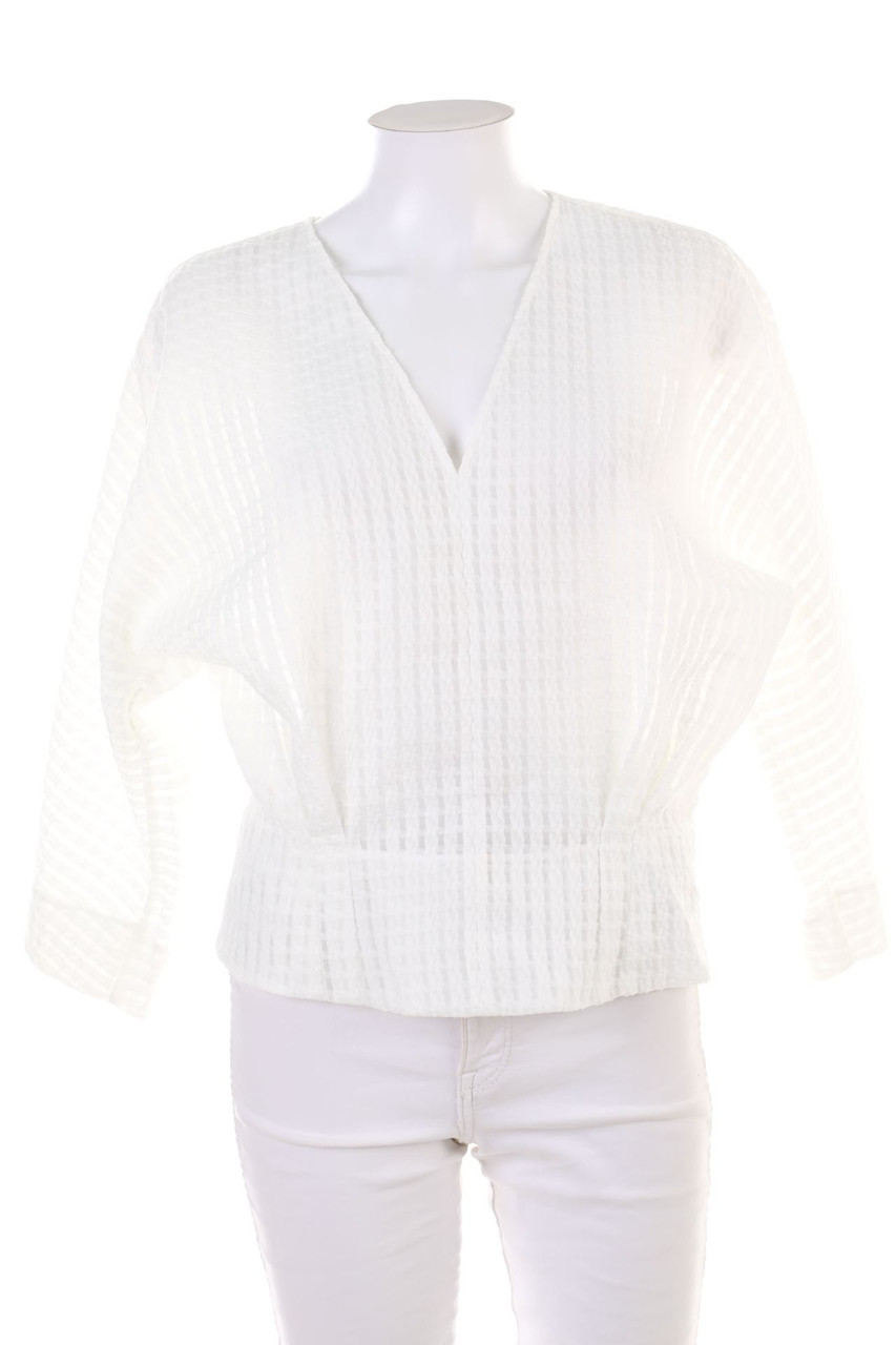 Massimo Dutti - Kurzarm-Bluse - M
