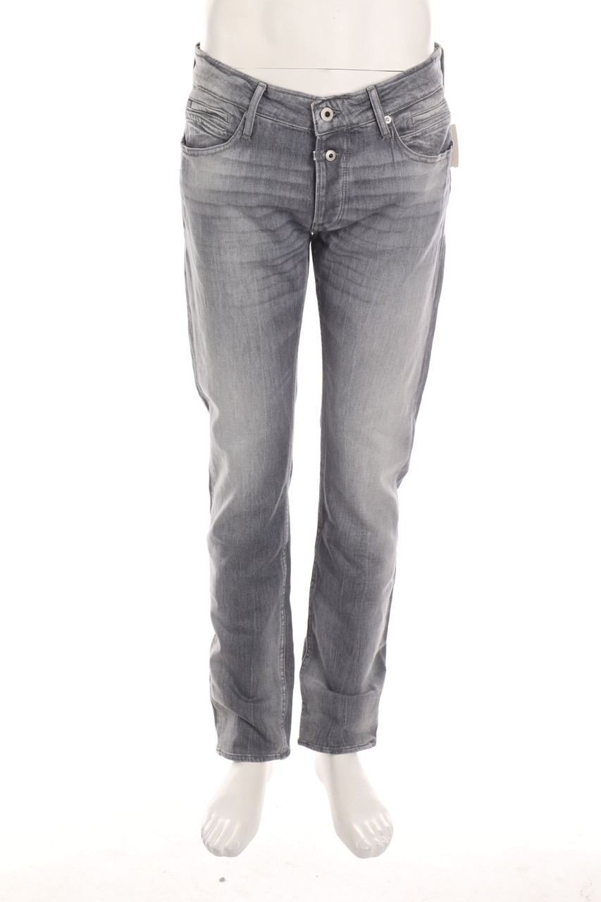 Le temps des Cerises - Used Look Slim-Jeans - L