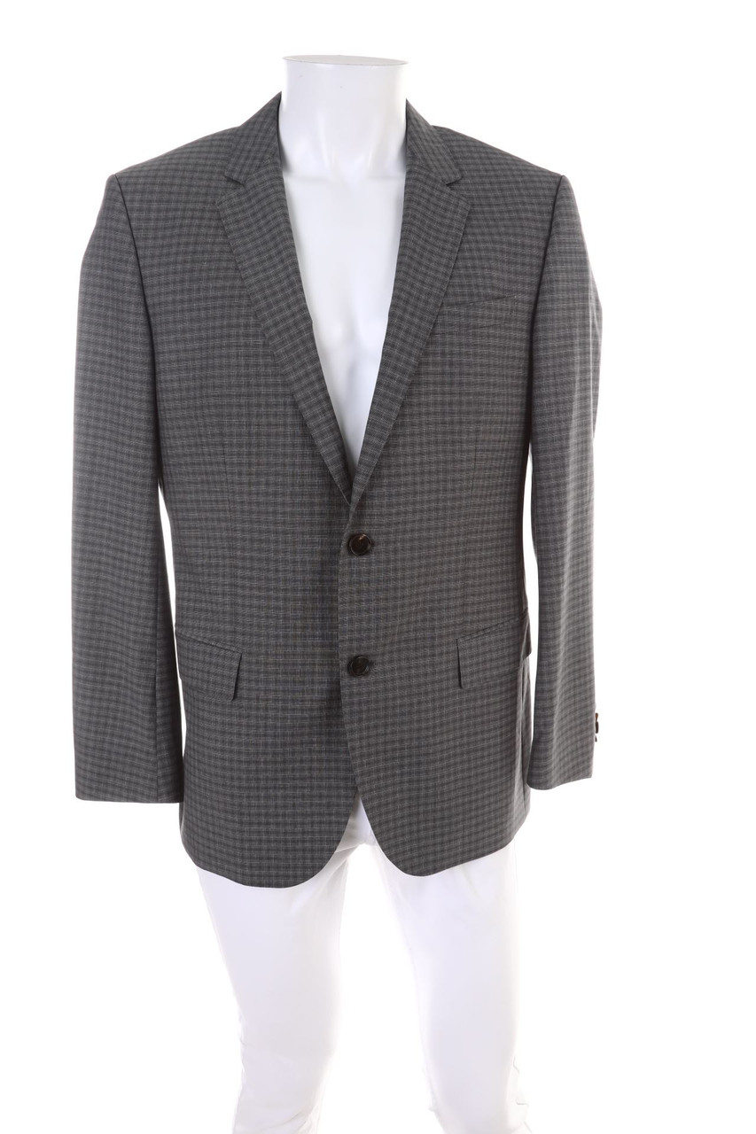BOSS HUGO BOSS - blazer, Checked, Virgin Wool - L