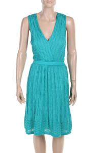 M MISSONI - Knit-Knit Dress, Cotton-blend - D 38