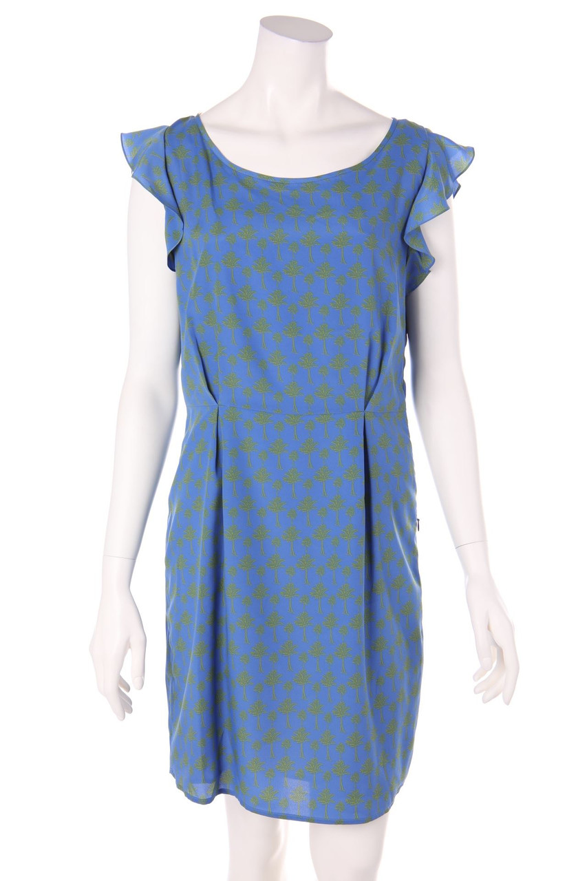 GALLO - Dress with Tropical Print - M