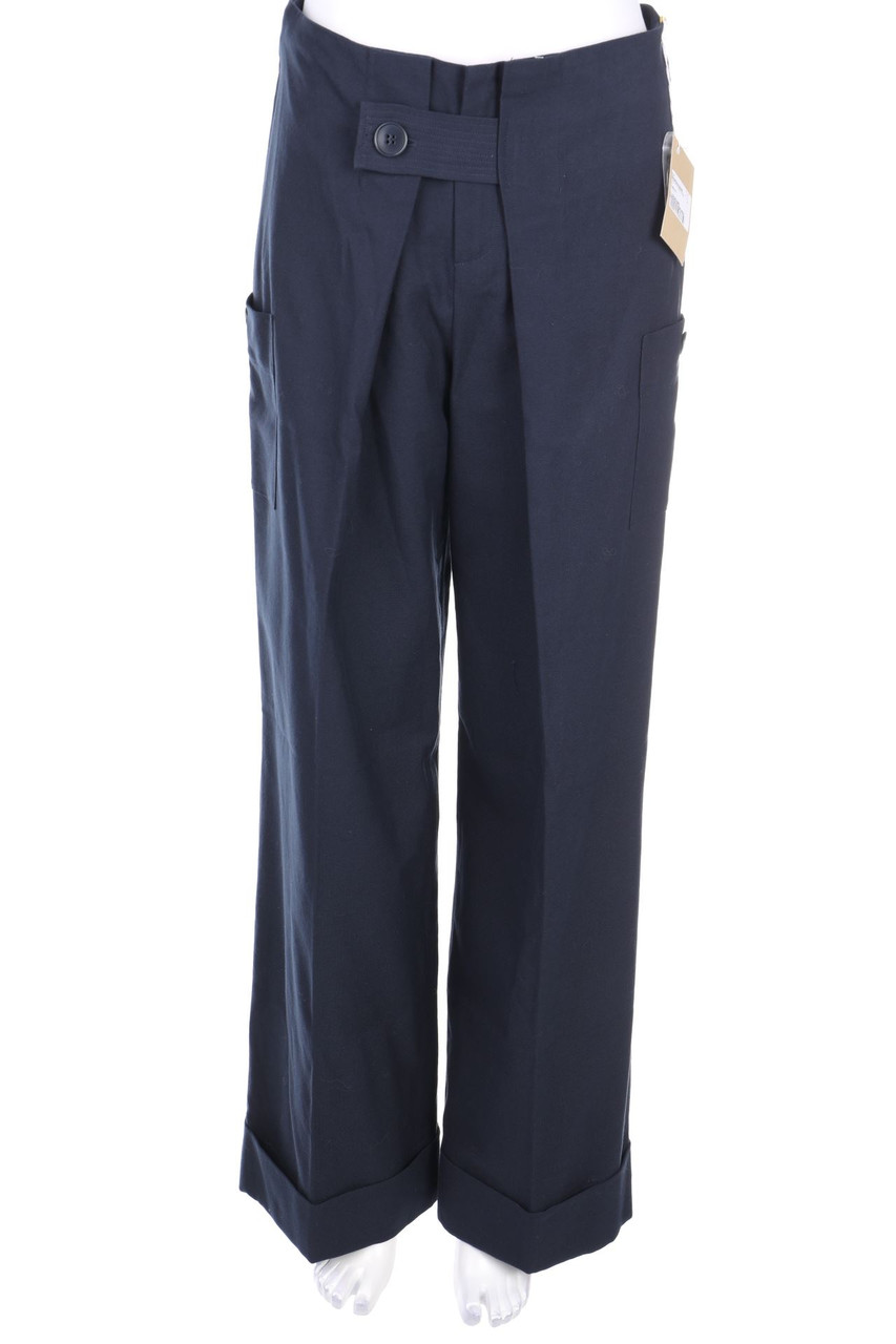 BAND OF OUTSIDERS - Hose aus Baumwolle in Wickel-Optik - D 36