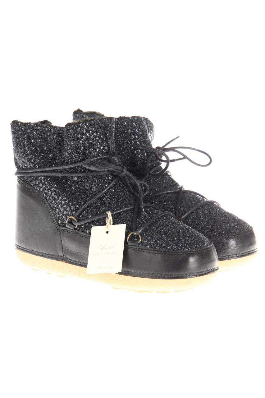 Anniel - ancle boots with Leather Details