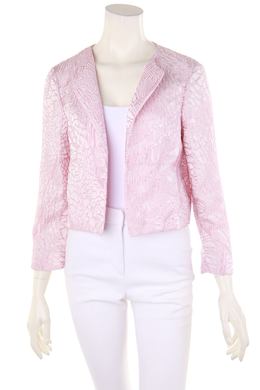 Chlotilde - Patterned Cropped Jacket - D 42