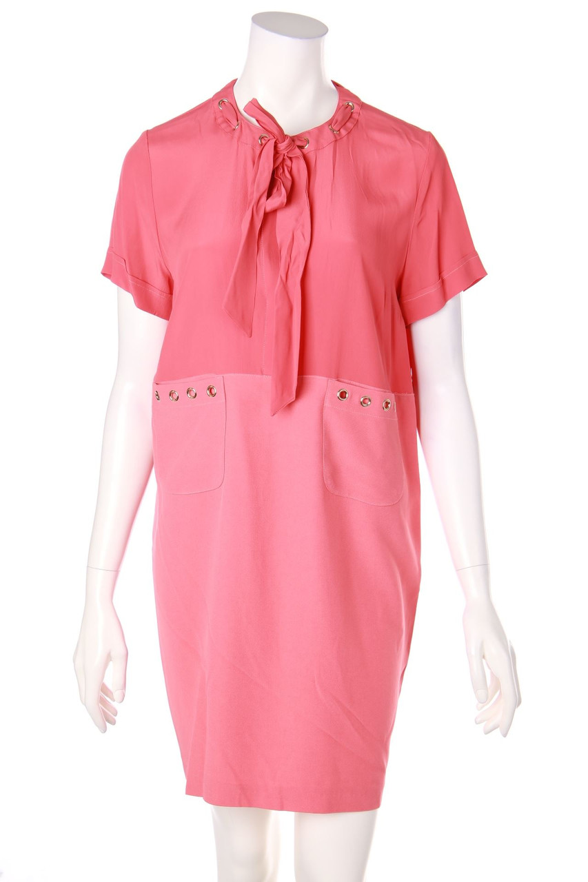 ATOS LOMBARDINI - dress with Silk with Lacing - D 38