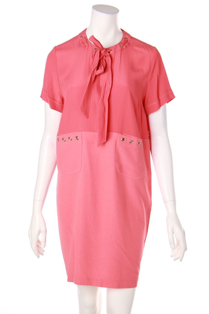 ATOS LOMBARDINI - dress with Silk with Lacing - D 38