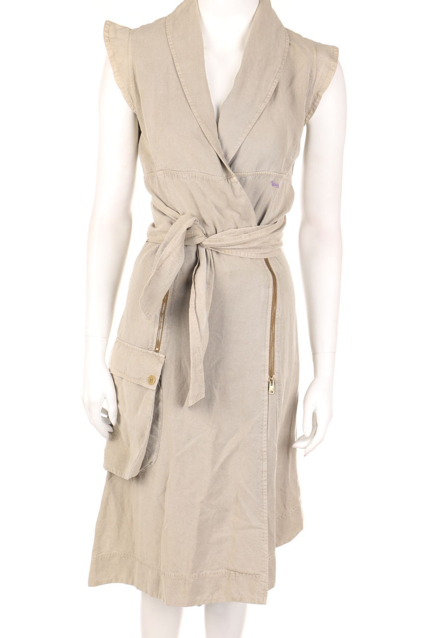 Harmont & Blaine - Garment Dyed-dress, Linen Mix - D 40