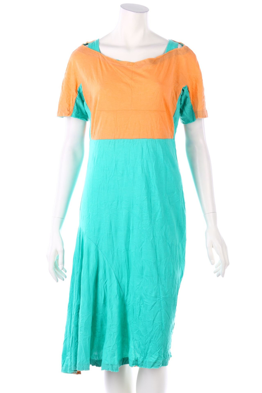 oblique creations - Two Tone-dress, Jersey - D 38