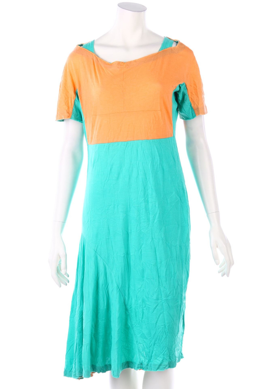 oblique creations - Two Tone-dress, Jersey - D 38