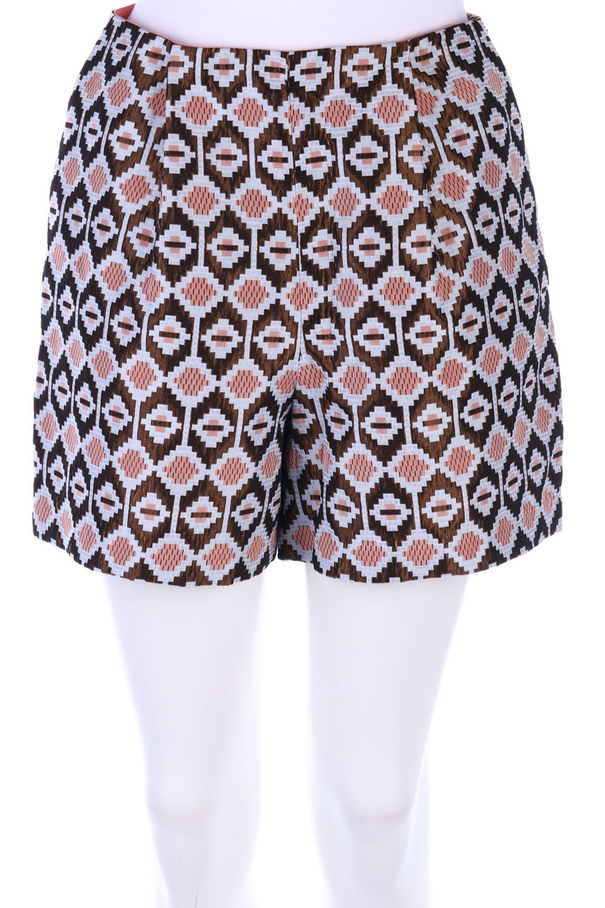 MARCHÉ 21 - High Waist-Ethno-Shorts - D 34