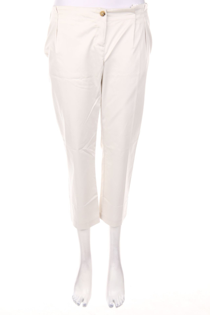 DANIELE ALESSANDRINI - Capri-Hose mit Falten - D 36